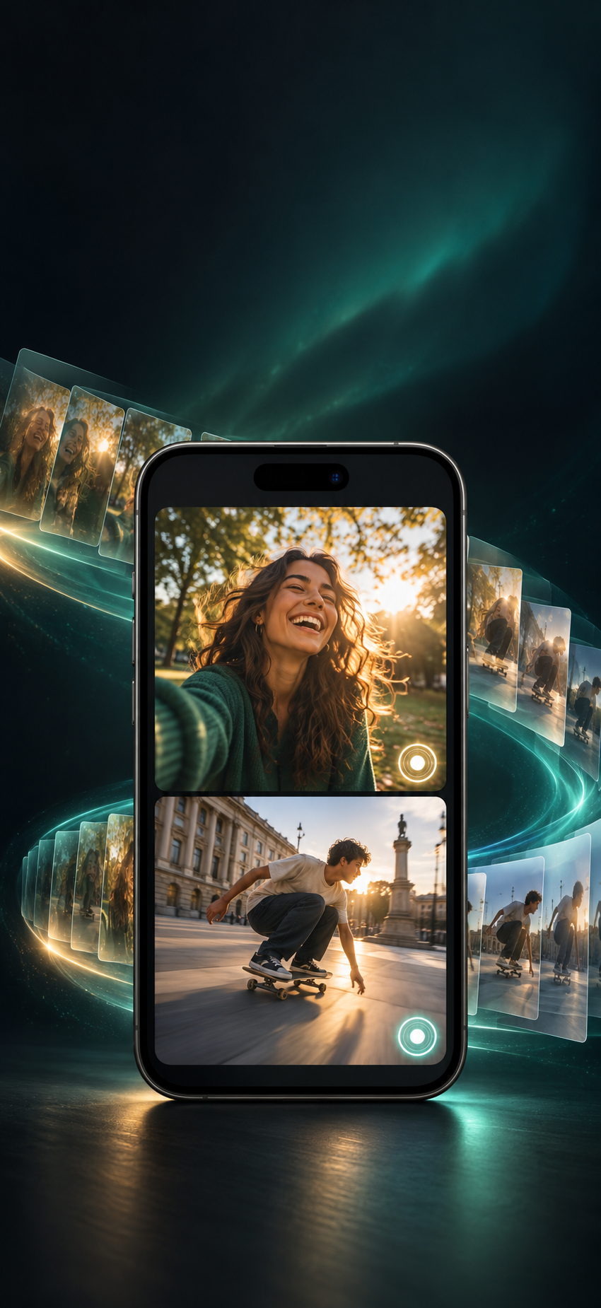 Dual Camera live photo mode